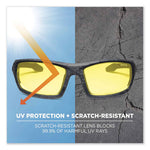 Load image into Gallery viewer, Skullerz Odin Safety Glasses, Kryptek Typhon Nylon Impact Frame, Yellow Polycarbonate Lens, Ships In 1-3 Business Days