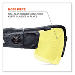 Load image into Gallery viewer, Skullerz Dagr Safety Glasses, Black Nylon Impact Frame, Yellow Polycarbonate Lens, Ships In 1-3 Business Days