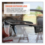 Load image into Gallery viewer, Skullerz Dagr Safety Glasses, Black Nylon Impact Frame, Indoor/outdoor Polycarbonate Lens, Ships In 1-3 Business Days