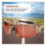 Load image into Gallery viewer, Skullerz Dagr Safety Glasses, Kryptek Highlander Nylon Impact Frame, Copper Polycarbonate Lens, Ships In 1-3 Business Days