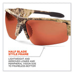 Load image into Gallery viewer, Skullerz Dagr Safety Glasses, Kryptek Highlander Nylon Impact Frame, Copper Polycarbonate Lens, Ships In 1-3 Business Days