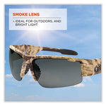 Load image into Gallery viewer, Skullerz Dagr Safety Glasses, Kryptek Highlander Nylon Impact Frame, Smoke Polycarbonate Lens, Ships In 1-3 Business Days
