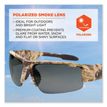 Load image into Gallery viewer, Skullerz Dagr Safety Glasses, Kryptek Highlander Nylon Impact Frame, Polarized Smoke Polycarb Lens,ships In 1-3 Business Days