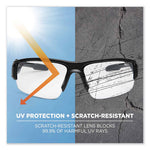 Load image into Gallery viewer, Skullerz Dagr Safety Glasses, Matte Black Nylon Impact Frame, Anti-fog Clear Polycarbonate Lens, Ships In 1-3 Business Days
