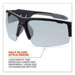 Load image into Gallery viewer, Skullerz Dagr Safety Glasses, Matte Black Nylon Impact Frame, Indoor/outdoor Polycarbonate Lens, Ships In 1-3 Business Days