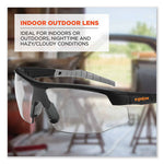 Load image into Gallery viewer, Skullerz Skoll Safety Glasses, Matte Black Nylon Impact Frame, Indoor/outdoor Polycarbonate Lens, Ships In 1-3 Business Days