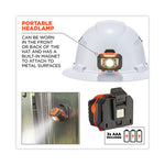 Load image into Gallery viewer, Skullerz 8973led Class C Hard Hat Full Brim With Led Light, White, Ships In 1-3 Business Days