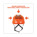 Load image into Gallery viewer, Skullerz 8975 Class C Safety Helmet, 6-point Ratchet Suspension, Orange, Ships In 1-3 Business Days