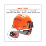 Load image into Gallery viewer, Skullerz 8993 Hard Hat Safety Light, 1.5 X 3 X 1.5, Black, Ships In 1-3 Business Days