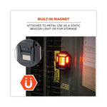 Load image into Gallery viewer, Skullerz 8993 Hard Hat Safety Light, 1.5 X 3 X 1.5, Black, Ships In 1-3 Business Days