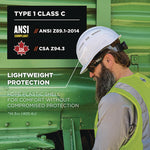 Load image into Gallery viewer, Skullerz 8966 Class C Lightweight Cap-style Hard Hat, Adjustable Venting, 6-pt Rachet Suspension, Lime, Ships In 1-3 Bus Days