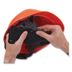 Load image into Gallery viewer, Skullerz 8990 Lightweight Hard Hat Sweatband Replacement, Polyester, Black, 10/pack, Ships In 1-3 Business Days