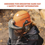 Load image into Gallery viewer, Skullerz 8989 Mesh Face Shield With Adapter For Hard Hat And Safety Helmet, Gray, Ships In 1-3 Business Days