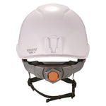 Load image into Gallery viewer, Skullerz 8976led Class E Safety Helmet With Led Light, 6-point Rachet Suspension, White, Ships In 1-3 Business Days