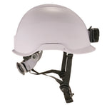 Load image into Gallery viewer, Skullerz 8976led Class E Safety Helmet With Led Light, 6-point Rachet Suspension, White, Ships In 1-3 Business Days