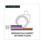Load image into Gallery viewer, Floor+mate, For Hard Floor To Medium Pile Carpet Up To 0.75", 46 X 48, Black