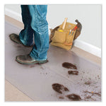 Load image into Gallery viewer, Ribbed Vinyl Carpet Runner, 27 X 240, Clear, Ships In 4-6 Business Days