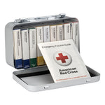 Load image into Gallery viewer, Unitized First Aid Kit For 10 People, 65 Pieces, Osha/ansi, Metal Case