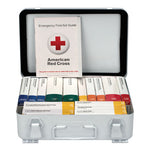 Load image into Gallery viewer, Unitized Ansi Compliant Class A Type Iii First Aid Kit For 25 People, 84 Pieces, Metal Case