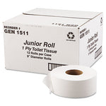 Load image into Gallery viewer, Jrt Jumbo Bath Tissue, Septic Safe, 1-ply, White, 3.3 X 1,200 Ft, 12 Rolls/carton