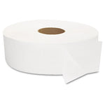 Load image into Gallery viewer, Jrt Jumbo Bath Tissue, Septic Safe, 2-ply, White, 3.3" X 1,375 Ft, 12" Dia, 6 Rolls/carton