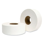 Load image into Gallery viewer, Jumbo Jrt Bath Tissue, Septic Safe, 2-ply, White, 3.25" X 720 Ft, 12 Rolls/carton