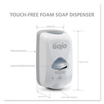 Load image into Gallery viewer, Tfx Touch-free Automatic Foam Soap Dispenser, 1,200 Ml, 4.1 X 6 X 10.6, Gray