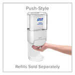 Load image into Gallery viewer, Push-style Hand Sanitizer Dispenser, 1,200 Ml, 5.25 X 8.56 X 12.13, White