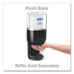 Load image into Gallery viewer, Push-style Hand Sanitizer Dispenser, 1,200 Ml, 5.25 X 8.56 X 12.13, Graphite