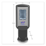 Load image into Gallery viewer, Cs4 Hand Sanitizer Dispenser, 1,200 Ml, 4.88 X 8.19 X 11.38, Graphite