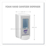 Load image into Gallery viewer, Cs4 Soap Push-style Dispenser, 1,250 Ml, 4.88 X 8.8 X 11.38, White