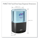 Load image into Gallery viewer, Es6 Soap Touch-free Dispenser, 1,200 Ml, 5.25 X 8.8 X 12.13, Graphite