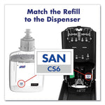 Load image into Gallery viewer, Cs6 Hand Sanitizer Dispenser, 1,200 Ml, 5.79 X 3.93 X 15.64, Graphite