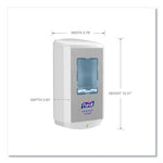 Load image into Gallery viewer, Cs6 Soap Touch-free Dispenser, 1,200 Ml, 4.88 X 8.8 X 11.38, White