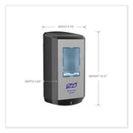 Load image into Gallery viewer, Cs6 Soap Touch-free Dispenser, 1,200 Ml, 4.88 X 8.8 X 11.38, Graphite