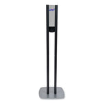 Load image into Gallery viewer, Es8 Hand Sanitizer Floor Stand With Dispenser, 1,200 Ml, 13.5 X 5 X 28.5, Graphite/silver