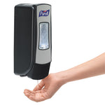 Load image into Gallery viewer, Advanced Hand Sanitizer Green Certified Gel Refill, For Adx-7 Dispensers, 700 Ml, Fragrance-free, 4/carton
