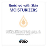 Load image into Gallery viewer, Clear And Mild Foam Handwash Refill, For Adx-7 Dispenser, Fragrance-free, 700 Ml, Clear, 4/carton