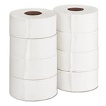 Load image into Gallery viewer, Jumbo Jr. Bath Tissue Roll, Septic Safe, 2-ply, White, 3.5" X 1,000 Ft, 8 Rolls/carton