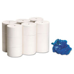 Load image into Gallery viewer, Coreless Bath Tissue, Septic Safe, 2-ply, White, 1,500 Sheets/roll, 18 Rolls/carton