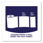 Load image into Gallery viewer, Pick-a-size Perforated Kitchen Double Roll Towels With Thirst Pockets, 2-ply, 11 X 6, White, 110 Sheets/roll, 24 Rolls/pack