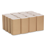 Load image into Gallery viewer, Pacific Blue Basic S-fold Paper Towels, 1-ply, 10.25 X 9.25, Brown, 250/pack, 16 Packs/carton