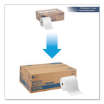 Load image into Gallery viewer, Pacific Blue Basic Nonperf Paper Towels, 1-ply, 7.78 X 1,000 Ft, White, 6 Rolls/carton