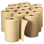 Load image into Gallery viewer, Pacific Blue Basic Nonperforated Paper Towels, 1-ply, 7.88 X 350 Ft, Brown, 12 Rolls/carton