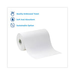 Load image into Gallery viewer, Hardwound Paper Towel Roll, Nonperforated, 1-ply, 9" X 400 Ft, White, 6 Rolls/carton