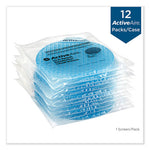 Load image into Gallery viewer, Activeaire Deodorizer Urinal Screen With Side Tab, Coastal Breeze Scent, Blue, 12/carton