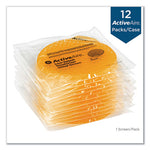 Load image into Gallery viewer, Activeaire Deodorizer Urinal Screen With Side Tab, Sunscape Mango Scent, Orange, 12/carton