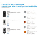 Load image into Gallery viewer, Pacific Blue Ultra Soap/sanitizer Dispenser, 1,200 Ml, White