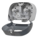 Load image into Gallery viewer, Two-roll Bathroom Tissue Dispenser, 13.56 X 5.75 X 8.63, Smoke