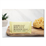 Load image into Gallery viewer, Amenity Bar Soap, Pleasant Scent, # 1 1/2 Individually Wrapped Bar, 500/carton